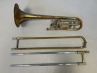 Vintage Stradivarius Model 42 F-attachment Trombone By Vincent Bach   Case
