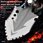 Camping And Hiking Shovel 23in1 Folding Detachable Portable Spade Kit Multi