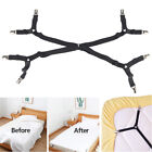 Crisscross Adjustable Bed Fitted Sheet Straps Suspenders Gripper Fastener Stock