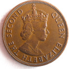 1955 Cyprus 5 Mils - Great Coin - Free Ship - Bin  ttt