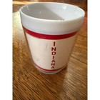 Vintage Indiana University Iu Hoosiers White Red Insulated Thermo Mug Cup