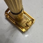 1959 Gillete 24k Gold Fatboy Adjustable Safety Razor Fully Restored