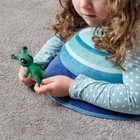 Ikea Aftonsparv Soft Toy Stuffed Animal Plush  4   Mini-alien green  New