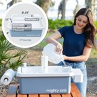 Portable Sink With Electronic Faucet 2 Gallon Lightweight For Camping