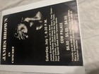 Vintage James Brown Concert Poster 1972 Boxing Style   Extremely Rare 