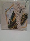 Silk Ribbon Nip Embroidery Kit  Nmi Inc Sunflower Heart Sachet Kit