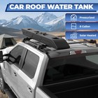 30l Hdpe Water Tank Road Camping Shower For Off-road Pick-up Trucks W  Nozzle