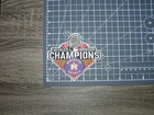 Houston Astros 2017 World Series Champions Embroidered Iron On Patch 4 5  X 4 