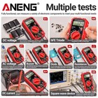 Digital Multimeter Lcd Voltmeter Ammeter Ohmmeter Volt Ac Dc Tester Leads Meter