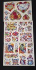 Vtg 90s Holiday Window Clings Lot Of 10 Super Signs Ottenheimer 90s