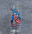 2011 Marvel Comics Captain America  Drinking Glass Mini Tumbler Drink   Be Safe