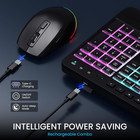 Wireless Keyboard And Mouse Combo - Dual System Rgb Backlit Mouse And Keyboard 2
