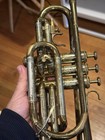 Vintage F e  Olds   Sons Cornet - 1936 - W  Carrying Case Box Amazing Find