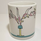  Gymnastics Vault Coffee Mug Beb Prints 1985 Rare Collectible Cup