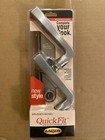 Larson Storm Door Quickfit Handle Set  Straight Brushed Nickel