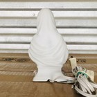 Vintage Enesco Virgin Mary Holding Baby Jesus Porcelain Lamp Night Light Statue