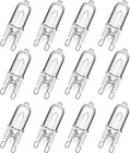 5 10 12pcs G9 Bulb 20 25 40 Watt 120 Volt Dimmable T4 Jcd Type Bi-pin Base