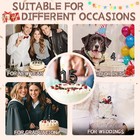 44 Th Birthday Candles  Black And Blue Arc 3d Design Birthday Cake Decoration