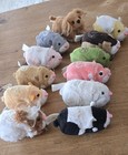 Lot Of 12 Zhu Zhu Pets Hamsters Zuzu Animated Animals Untested