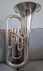Willson 2727ta Professional Bb Swiss Euphonium 3 Valves Automatic Compensating