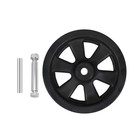 8 Inch Nylon Trailer Jack Caster Wheel With Bolt And Nut - Safety-pin 8 
