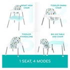 Evenflo Eat And Grow 4-in-1 Convertible High Chair Prism Prism Triangles