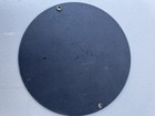 Vintage 7    Round Bell System Public Telephone Sign   Porcelain