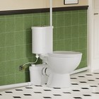 600w Upflush Macerating Toilet System Dual Flush 1 1 6gpf W  Pump For Basement