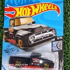 2017 Hot Wheels Rod Squad 8 10 Custom 56 Ford Truck Black Unopened New Diecast 