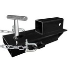  Forklift Trailer Hitch Attachment Competible With 2 Inch Receiver Clamp Black
