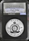 2025 Niue Apollo 11 Neil Armstrong Personal Flown Jacket Ngcx Reverse Pf10