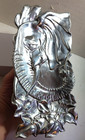 2009 Arthur Court 12  Aluminum Elephant Tray  Free Shipping