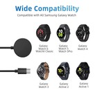 Wireless Charger For Samsung Galaxy Watch7 6 5pro 4 Magnetic Cable  Wall Adapter