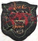 Vietnam War Era Bullion Patch Theater Made 1st Marine Corps Panther Tiger