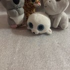 5 Ty Mini Beanie Baby Boos  Mini Plush Felt Whale   g13
