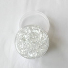 Glass Cabochon 200pcs 6mm Flatback Clear Glass Domed Cabochons Round Open Box