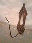 Antique Victorian Country Store Cast Iron Wall Hanging Hook Receipt Holder  