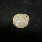 1900 Indian Head Cent Penny Double Struck Off Center Planchet Rare Error Hole