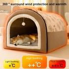 Big Dog Nest Winter Warm Dog House Removable Washable Dog Bed Large Type Pet New