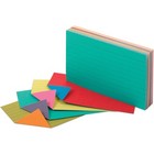Extreme Index Cards  3 X 5 Inches  Assorted Colors  100 Per Pack  04736 