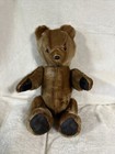 16    Brown Teddy Bear Real Fur 
