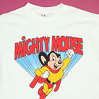 Vintage Mighty Mouse T-shirt Mens Large Nos 90s Deadstock Usa Single Stitch Rare