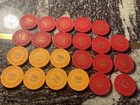 23 Unkown  2 00 And  5 00  Tbs 00696 Casino Chips Location Unknown