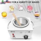 Single Wax Warmer Professional Electric Wax Heater Machine For Hair Removal  Lar