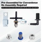 Spray Boom Repair Kit With 8001-vs Tips  3 8 Nozzle Body Elbows  Cross  Tip S   