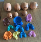 Mr Potato Head Lot 100 Pieces 7 Heads And Parts