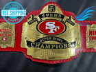 San Francisco 49ers Sf Superbowl Championship Belt Adult Size Brass Plated
