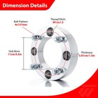 Weisen 2pcs 1 5  4x137 110mm Wheel Spacers For Can-am Defender Hd11 max 2026 