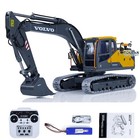 Hot Sale 1 14 Rc Excavator Double E E010 Ec160e Full Alloy Engineering Truck Toy