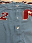 Justin Crawford Philadelphia Phillies  2 Powder Blue Jersey Adult All Sizes